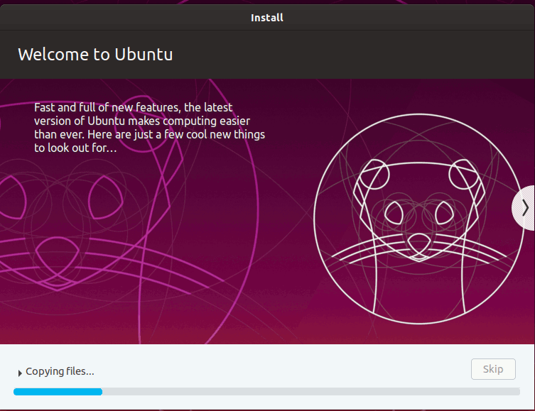 Ubuntu installing