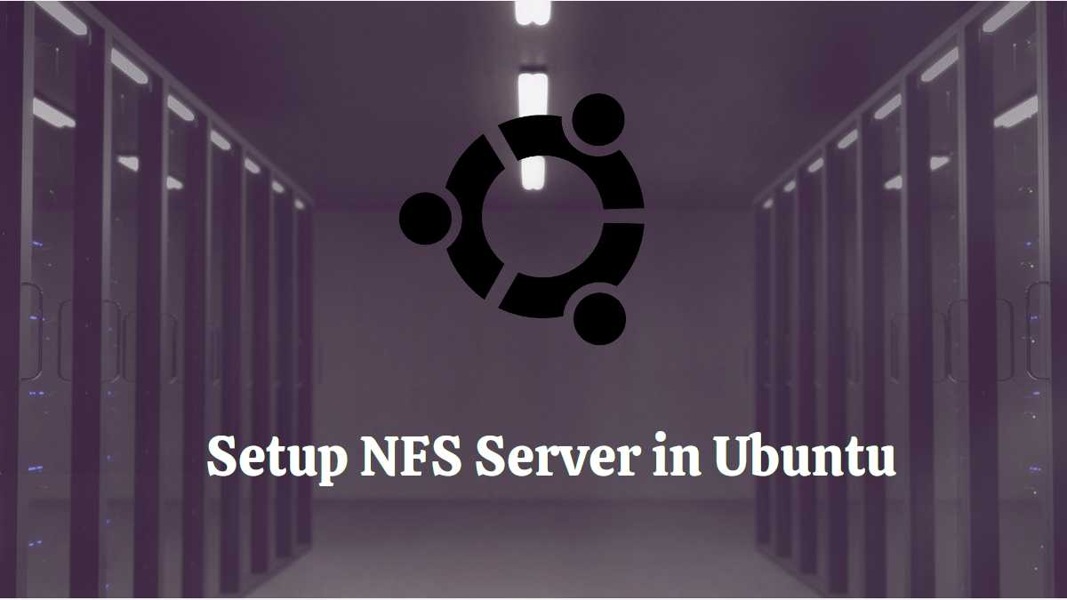 Setup Nfs Server Ubuntu